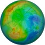 Arctic Ozone 1991-12-18